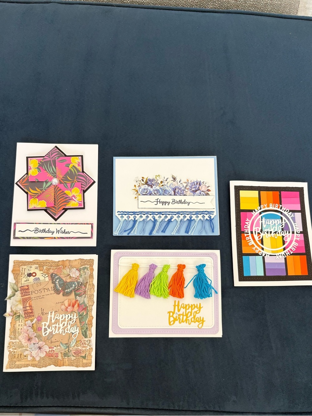Bundle: birthday handmade cards